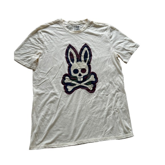 Psycho Bunny Other - Like new! Psycho Bunny  Robert Godley  T-Shirt Ivory Short Sleeve Men's L‎